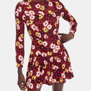 The Kooples - Wild Blossom Long Sleeve Mini Dress - FR1/US4 - BNWT